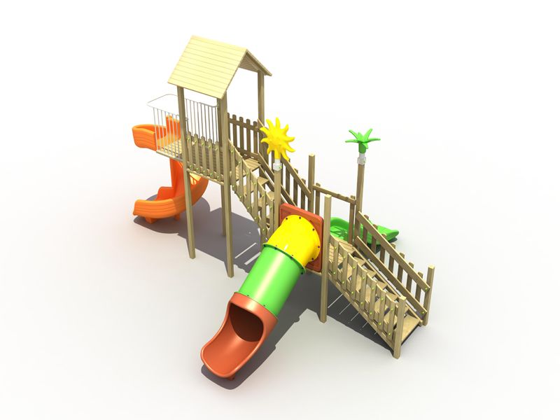 Wooden Series Children Playgrounds-BRVA105