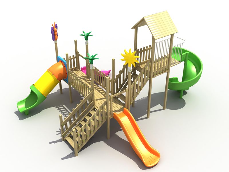 Wooden Series Children Playgrounds-BRVA108