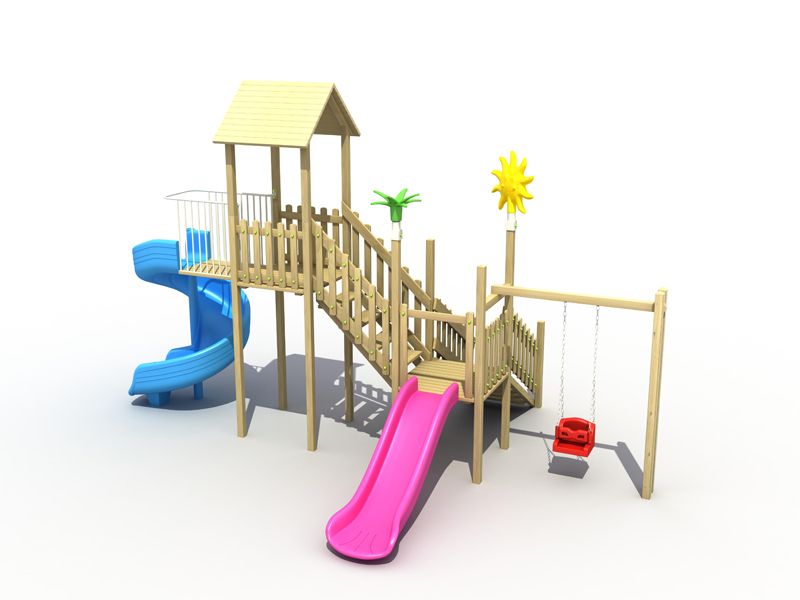 Wooden Series Children Playgrounds-BRVA104