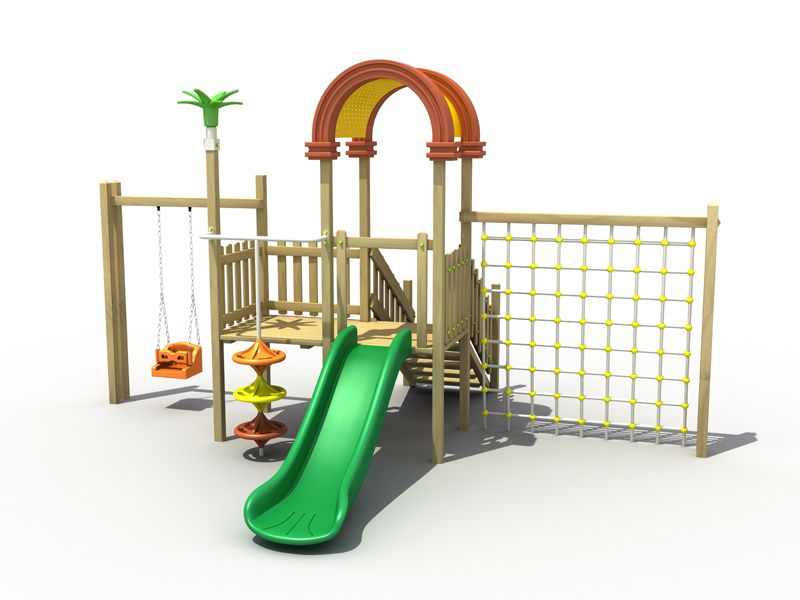 Wooden Series Children Playgrounds-BRVA102